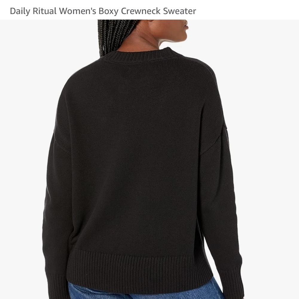 Daily Ritual Crop Sweater - Picture 2 of 6